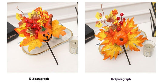 Adorno de Piña, Hojas y Calabaza para Halloween - Image 28