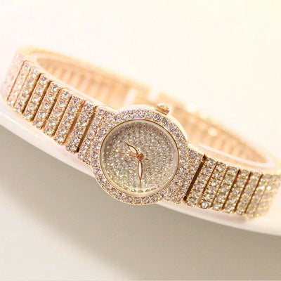 Reloj Casual Compacto con Correa de Acero Inoxidable