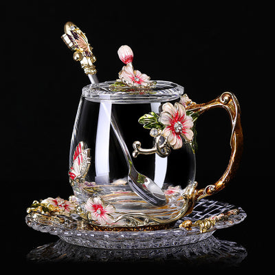 Taza de Té Floral con Tapa - Regalo Premium - Image 12