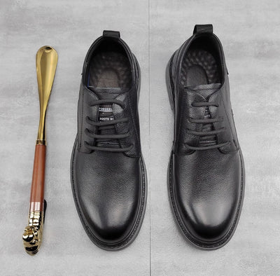 Zapatos de Cuero Casual para Hombre con Suela Antideslizante Reforzada - Image 11