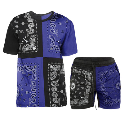 Conjunto Deportivo Casual de Dos Piezas con Combinación de Colores - Image 2