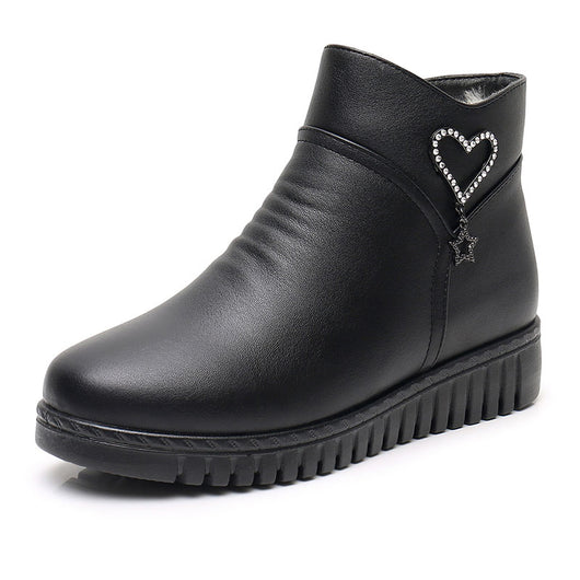 Zapatos Cálidos de Algodón Antideslizantes para Adultos Mayores - Image 5