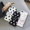 Funda iPhone 7 8 Plus con Soporte Giratorio y Diseño Onda Puntillista