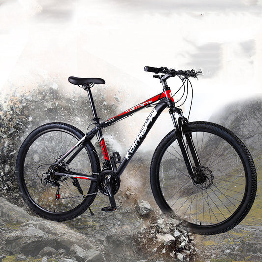 Bicicleta de Montaña con Suspensión de Aleación de Aluminio y Frenos de Disco