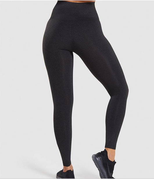 Pantalones Deportivos Cintura Alta Sin Costuras con Levantamiento Push-up para Yoga y Running - Image 7