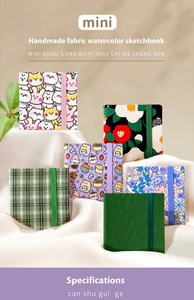 Cuaderno de Viaje Portátil para Acuarela con Diseño de Pájaro Feile - Image 38