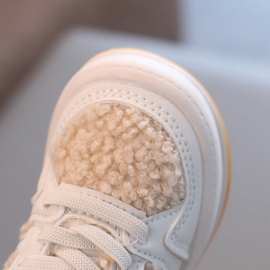 Zapatos de Algodón para Niñas con Lana de Cordero y Suela Antideslizante - Image 23