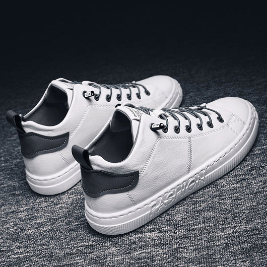 Zapatos Blancos Casuales para Hombre - Estilo Moderno y Versátil - Image 28