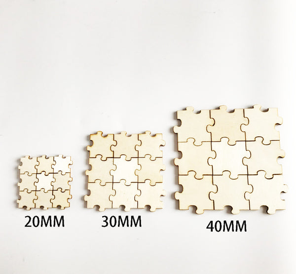 Puzzle de Madera con Espacios