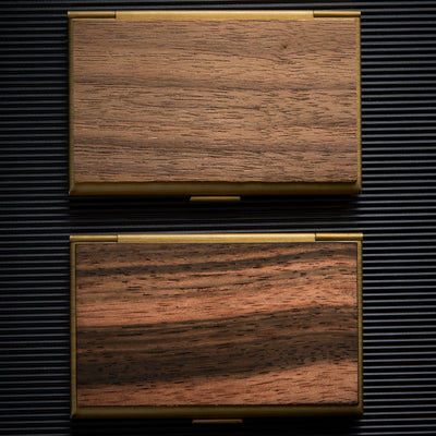 Tarjetero Ejecutivo de Acero Inoxidable y Madera con Grabado Personalizado - Image 17