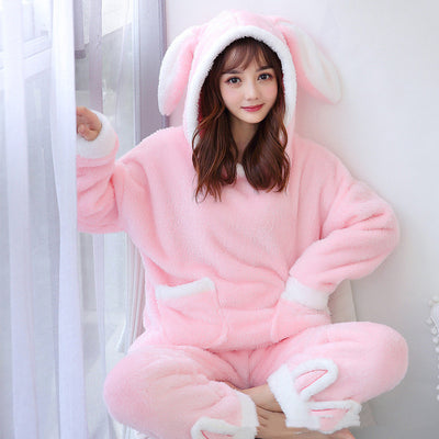 Pijamas Térmicos de Felpa para el Hogar - Invierno