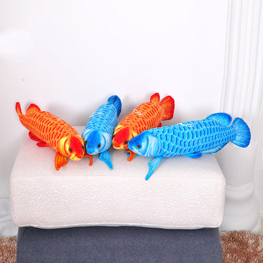 Peluche Suave Pez Arowana - Juguete Decorativo Premium - Image 2