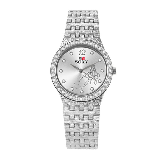 Reloj para Dama Casual con Diseño de Flores y Mariposas - Image 20