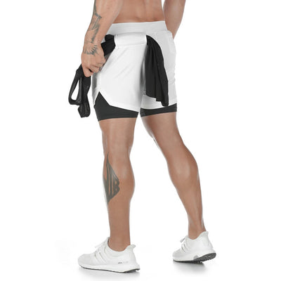 Pantalones Deportivos Sueltos Doble Capa con Múltiples Bolsillos - Image 11
