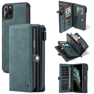 Funda Cartera Flip de Cuero Retro con Protección Total - Image 12