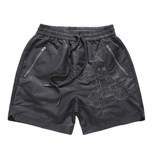 Shorts Deportivos Ligeros con Letras Bordadas para Hombre - Image 2