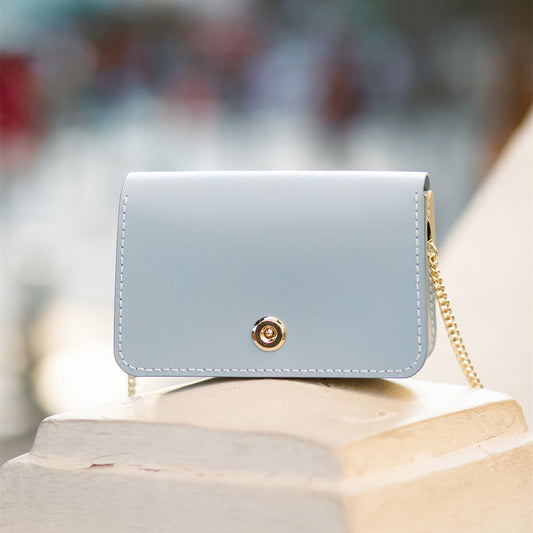 Bolsa Bandolera Cuadrada Artesanal DIY para Mujer
