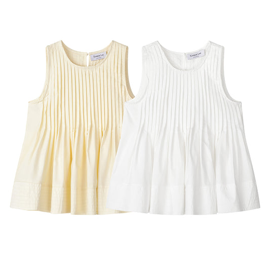 Blusa con Pliegues de Diseño Elegante