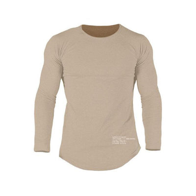 Playera Deportiva de Manga Larga para Hombre - Ajuste Elástico y Transpirable - Image 8