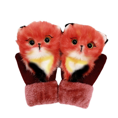 Guantes Térmicos Infantiles de Felpa con Diseños de Animales - Image 5