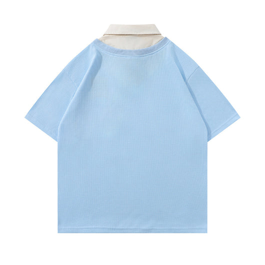 Camisa Polo College con Insignia para Hombre - Image 12
