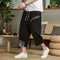 Pantalones Cortos de Lino Casual para Hombre - Cintura Media sin Estiramiento