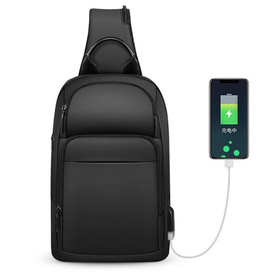 Bolso Bandolera Multifuncional para Hombre en Tela Oxford Impermeable - Image 4