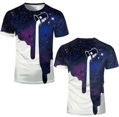 Camiseta Estampada Pour Drink Art 3D - Image 4