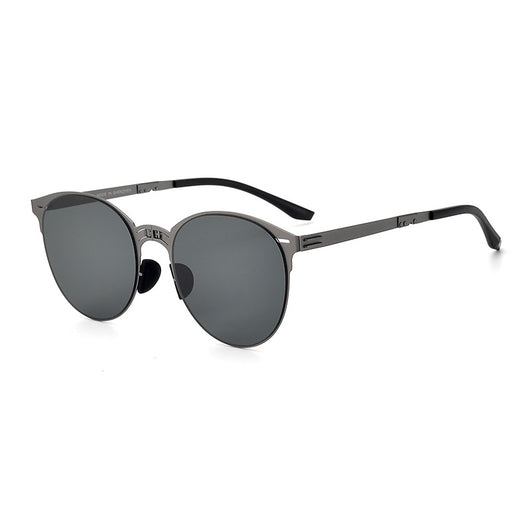 Gafas de Sol Vintage Plegables para Hombre en Acero Inoxidable - Image 5