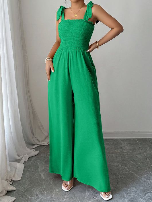 Jumpsuit Elegante de Cintura Alta con Pantalón Ancho - Image 13