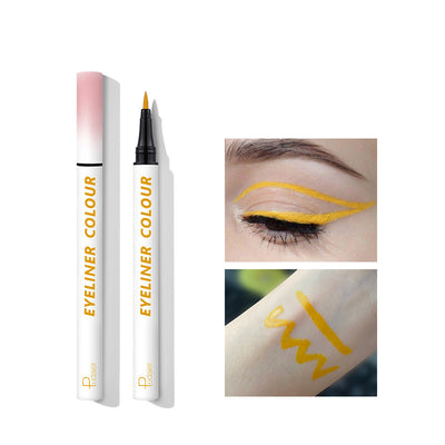 Delineador de Ojos Azul y Blanco con Punta Ultrafina - Image 6