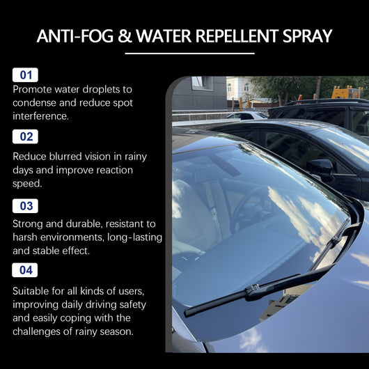 Spray Impermeabilizante para Cristales de Auto - Limpieza y Protección - Image 4