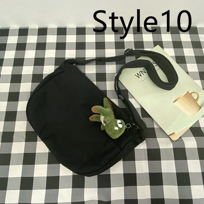 Bolsa Mensajero de Lona para Hombre - Bolso de Hombro Ligero y Versátil - Image 11