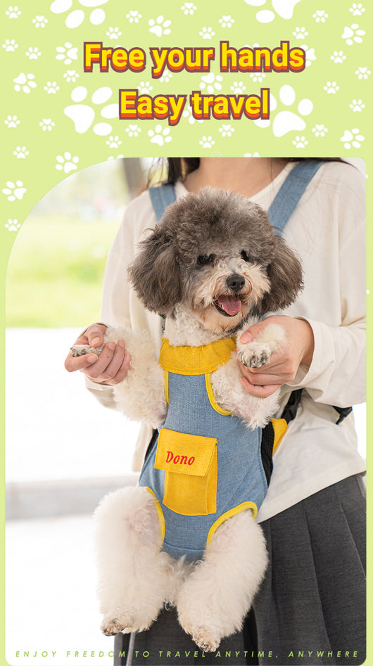 Mochila Transportadora para Mascotas - Bolsa Pecho Respirable para Perros y Gatos - Image 9