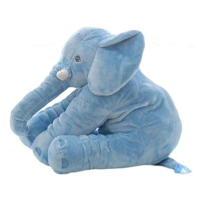 Pink 60cm and yellow 40cm elephant plush dolls, soft comfort pillows for babies and kids. - Image 30