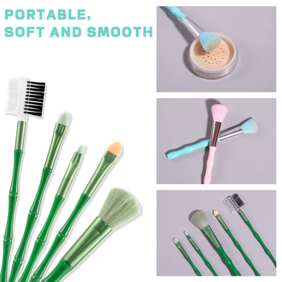 Set de 5 Brochas de Maquillaje Portátil Premium - Image 4