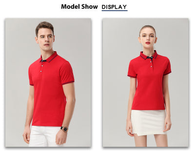 Camiseta de Algodón con Bordado en Solapa - Image 16