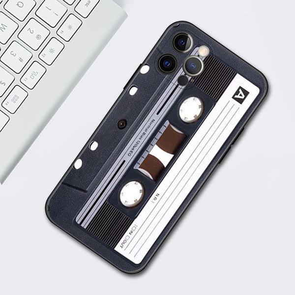 Funda Protectora para Teléfono Diseño Retro Vinilo