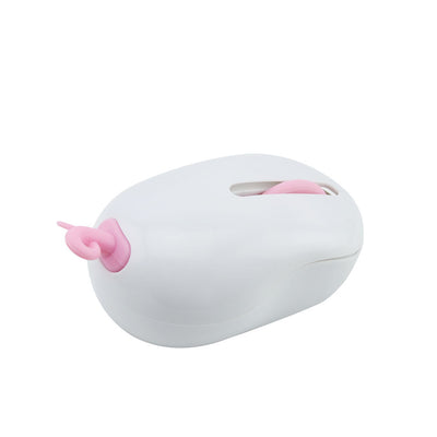 Ratón Inalámbrico Silencioso Rosa Pastel para Oficina - Image 5