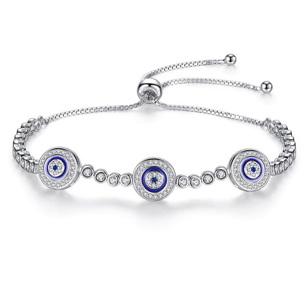 Pulsera de Moda Ajustable con Diseño de Ojo