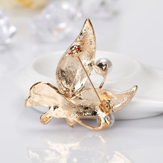 Broche Mariposa Decorado con Diamantes Brillantes - Image 7