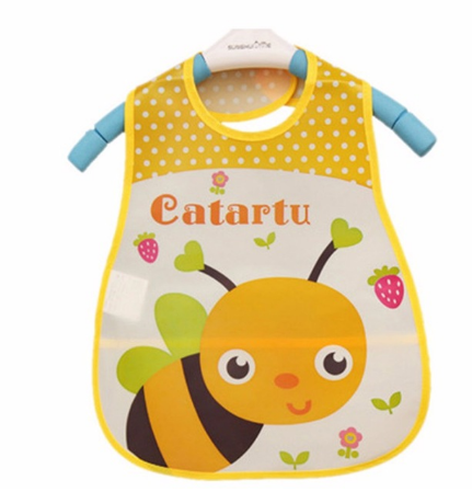 Babero Impermeable EVA para Comidas - Protección Total sin Manchas