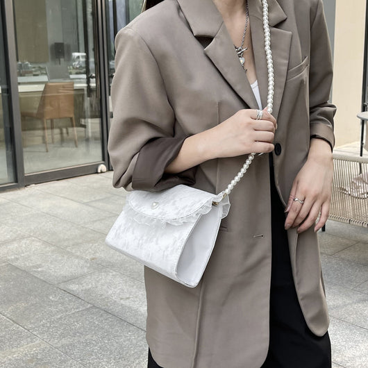 Bolso de Cadena de Perlas para Influencers - Estilo Verano - Image 14