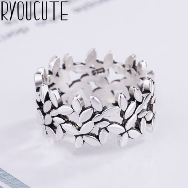 Anillo Dividido Hoja de Olivo - Image 4