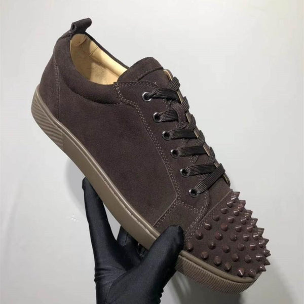 Tenis Casuales para Parejas con Suela Roja
