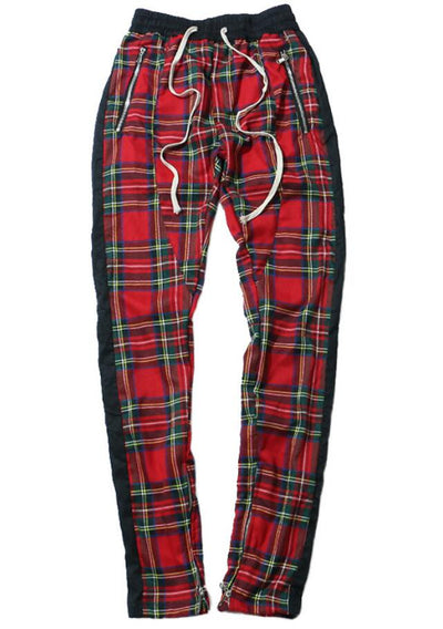 Pantalones Casuales de Cuadros con Cierre para Otoño e Invierno - Image 17