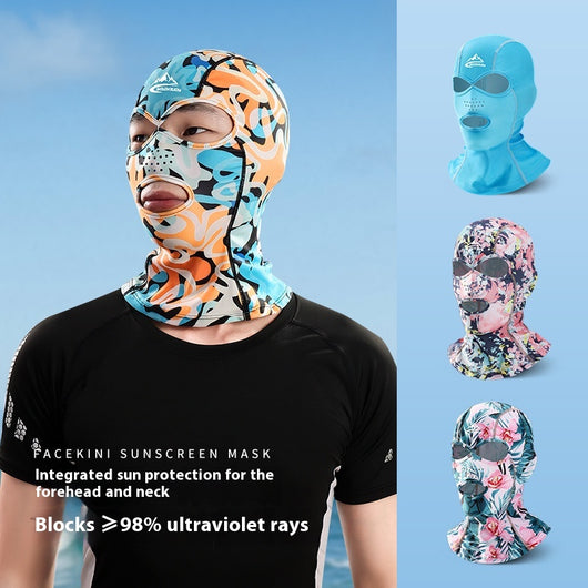 Cobertura Facial de Protección Solar para Natación - Unisex