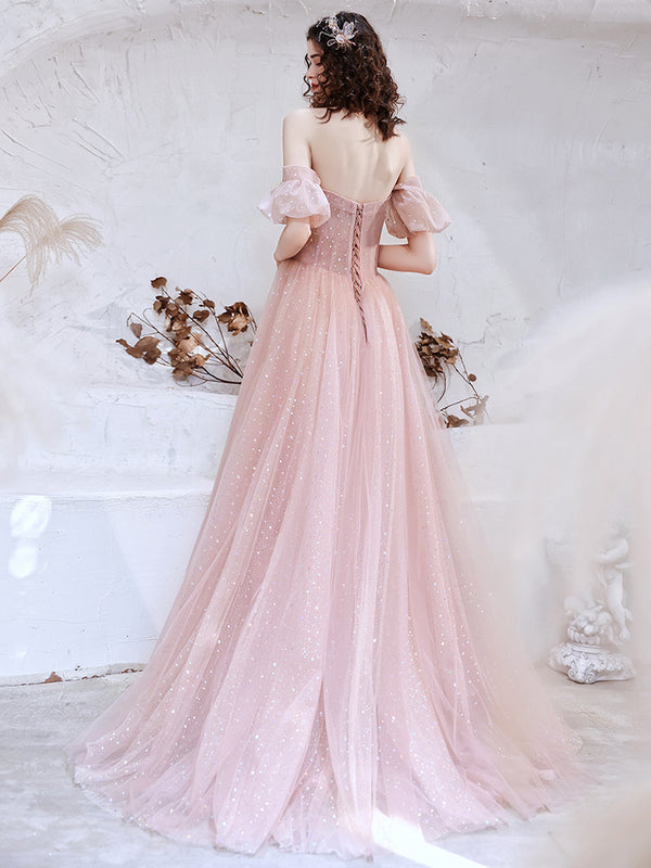 Vestido de Noche Asimétrico Largo Elegante para Mujer - Estilo Fairy Premium