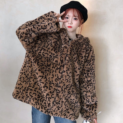Abrigo Coreano Oversized con Capucha y Forro Térmico - Image 7