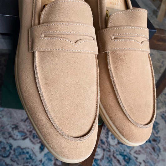 Zapatos Casuales de Cuero Genuino Hechos a Mano para Hombre - Image 9